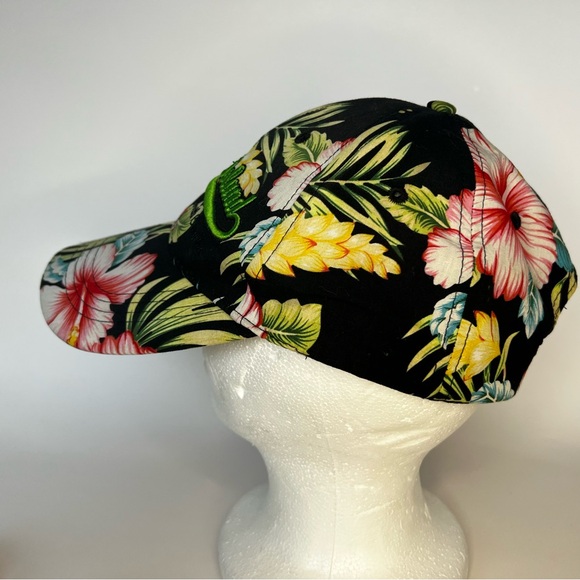 *3/$20* Topsail Island North Carolina SnapBack Adj Unisex Tropical Hibiscus Cap - Picture 3 of 7